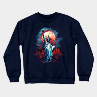 Glorious Statue of Liberty Crewneck Sweatshirt